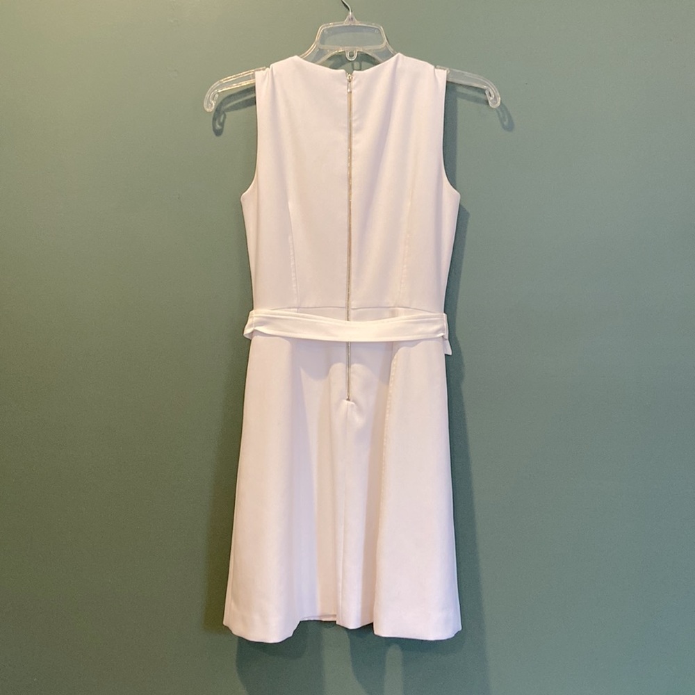 WHBM Belted Fit-And-Flare Dress - Picture 6 of 11